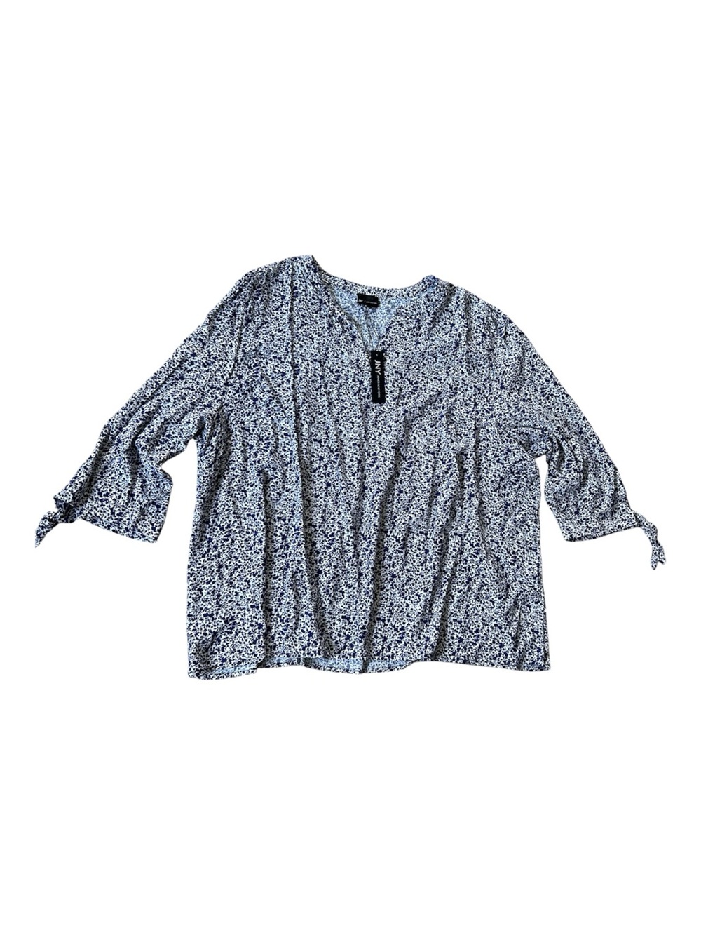 Jones of New York Floral Pattern Top Size 3X New with tag